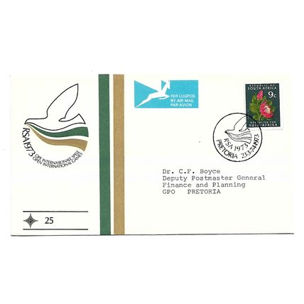 SouthAfrica.SG292 9c Protea.Commemorative Cover.Dec20c