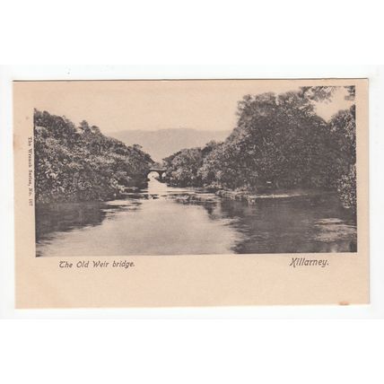The Old Weir Bridge Killarney Co Kerry Ireland Postcard The Wrench Series 107