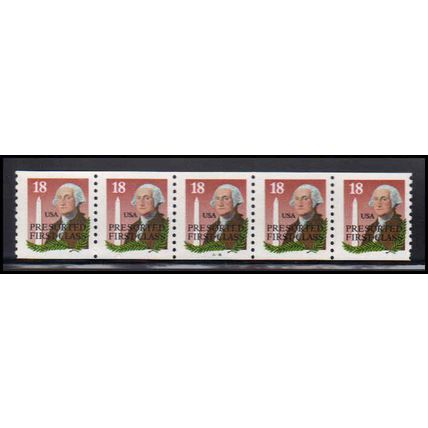 2149av 18c George Washington Fine MNH Dry Gum PNC 33333/5 X2431