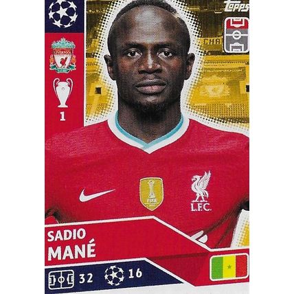 Topps UEFA Champions League 2020/21 Stickers: LIV17 - Mané