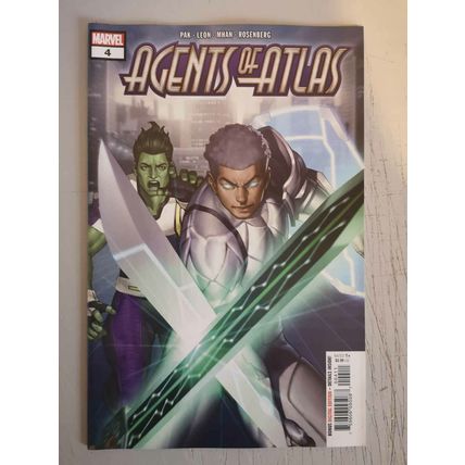 AGENTS OF ATLAS #4 - 1st PRINT - MARVEL COMICS 2019