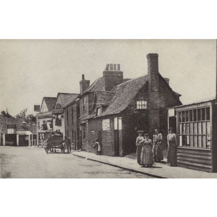 Bull Street Rainham Road South Dagenham in 1900 Post Office Postcard