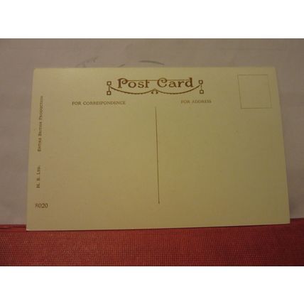 SAUCY SEASIDE POSTCARD unused H.B. Ltd no 8020 humour crisps salt bag =