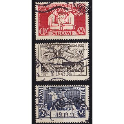 FINNLAND FINLAND SUOMI [1935] MiNr 0191-93 ( O/used )