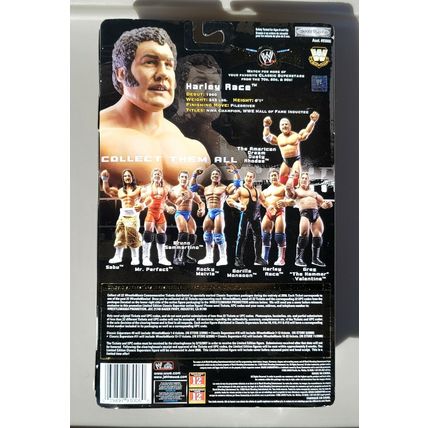 wwe wwf ljn classic superstars series 10 harley race wrestling figure