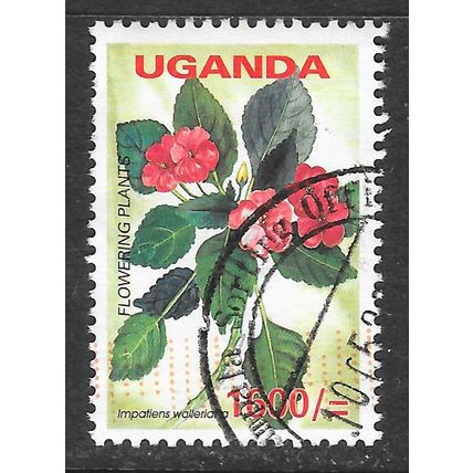 UGANDA 2005 FLOWERING PLANTS IMPATIENS 1600/- USED