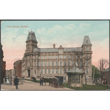 Court House, Québec Ville, c.1905-10 - Charlton Postcard
