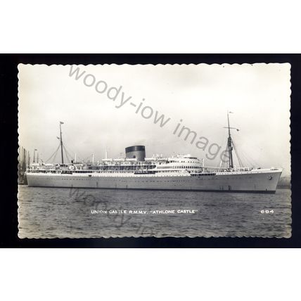 LS3126 - Union Castle Liner - Athlone Castle - postcard