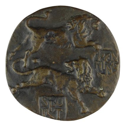 Penning Eric Claus : Sportprijs Amsterdam, 1963