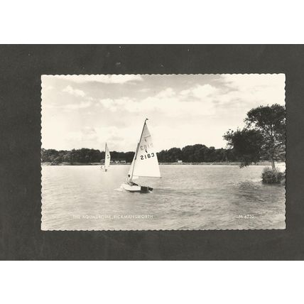 Postcard Hertfordshire Rickmansworth The Aquadrome