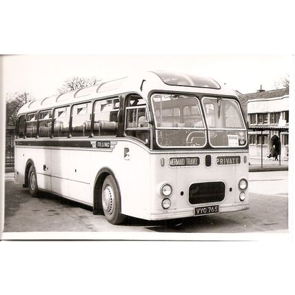 Black & White Photograph of Tillings Transport (BTC) Ltd. - VYO 765