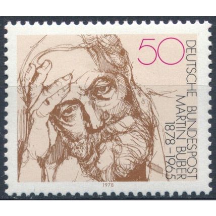 Birth Centenary of Martin Buber - West Germany 1978 - MNH - MiNr 962