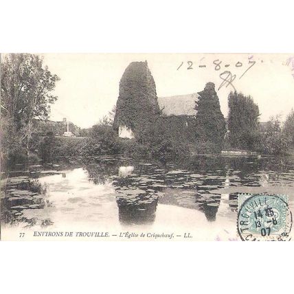 14 - Trouville sur mer - L'Eglise de Criqueboeuf