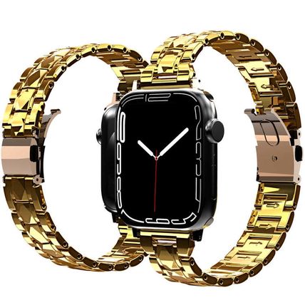 Electroplated Stainless Steel Strap For Apple Watch Series, 7 41mm / 6&SE&5&4 40