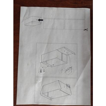 IKEA Storage boxes, set of 4 unused, incomplete, 37x29cms, 10/18 cms high