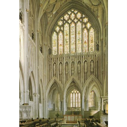 Postcards Cathedral interiors. Job lot