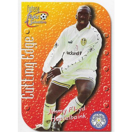 Futera's Leeds Utd 1999 Fans' Selection: Cutting Edge, No. 4 - Hasselbaink
