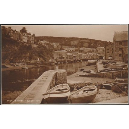 Looe, Cornwall, 1922 - Judges RP Postcard