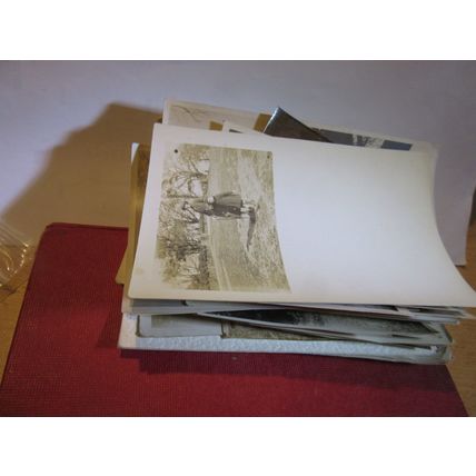 2 bundles of mostle holiday snaps vintage photographs about 360 grams weight =
