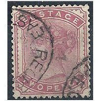 1880 SG168a 2d Deep.Rose Fine Used.