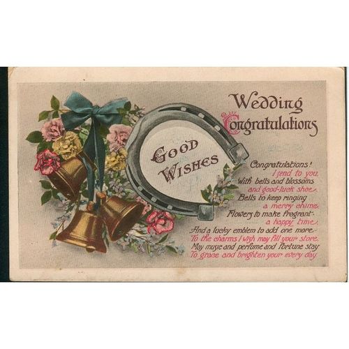 Wedding Congratulations & Good Wishes - Valentine's 4058