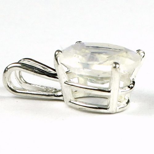 Rainbow Moonstone, 925 Sterling Silver Pendant, SP002