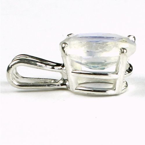 Rainbow Moonstone, 925 Sterling Silver Pendant, SP002