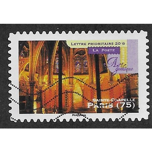 FRA 2011 (58c) 'GOTHIC ART - PARIS 75' FINE USED (EBID57-575)