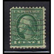 Used 462 1c George Washington Barely Clears K3479