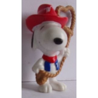 PEANUTS ' SNOOPY ' COWBOY PVC figure (1980s)