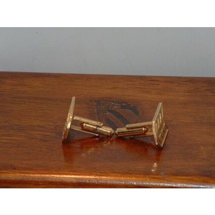 Pre-Owned Men’s Speidel Gold Tone Arrow Cuff Links