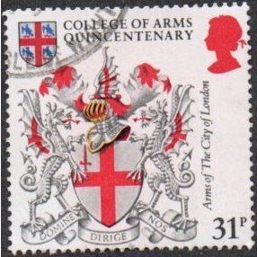 1984 500th Anniversary of College of Arms 31p. City of London. Very Fine Used