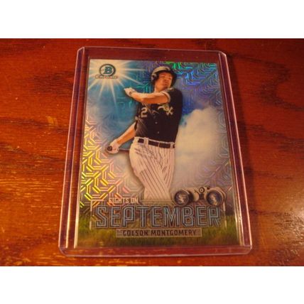 2023 Bowman Chrome, 3-Cards, Mojo, TURNER/MONTGOMERY/YU LEE