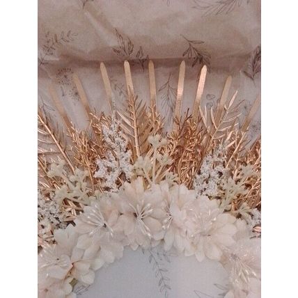 Cosucos Floral Halo Crown Costume Head Band Party Wear Wedding Festival etc
