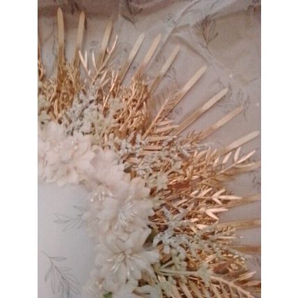 Cosucos Floral Halo Crown Costume Head Band Party Wear Wedding Festival etc