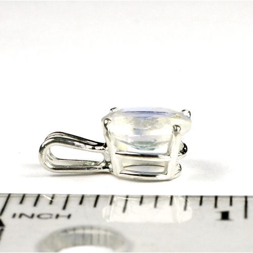 Rainbow Moonstone, 925 Sterling Silver Pendant, SP002