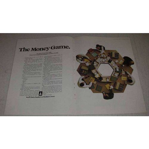 1968 Bankers Trust Ad - The Money Game