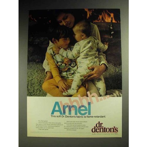 1973 Dr. Denton's Clothes Ad - Arnel Fabric