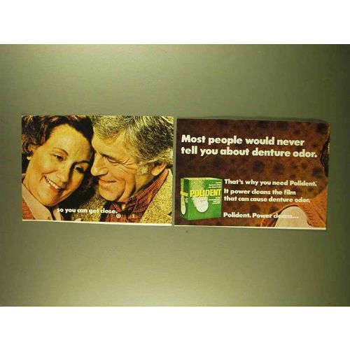 1979 Polident Denture Cleanser Ad - Most People