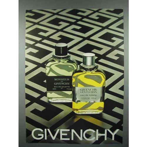 1978 Monsieur de Givenchy, Eau de Toilette Ad