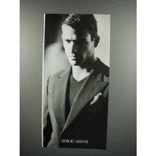 1998 Giorgio Armani Fashion Ad