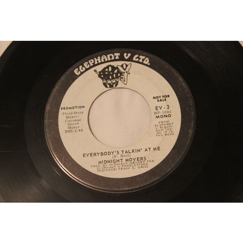 Midnight Movers Promo 45-EVERYBODY'S TALKIN' AT ME STEREO/MONO