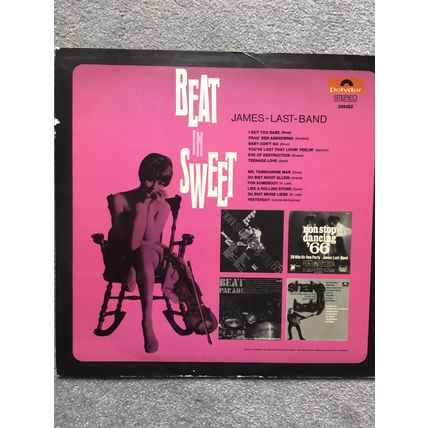 JAMES LAST BAND - BEAT IN SWEET (UK VINYL LP, 1965)