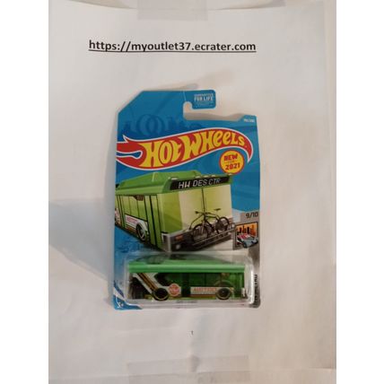 Ain't Fare Bus - Green - Hot Wheels 2021 - Brand New