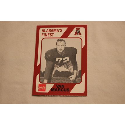 Van Marcus 1989 Collegiate Collection Alabama's Finest NO. 298