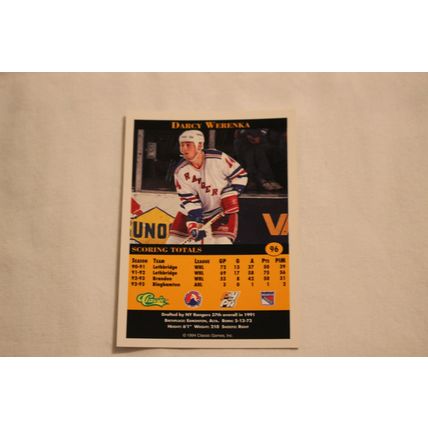 Darcy Werenka 1994 Classic Pro Prospects NO. 96