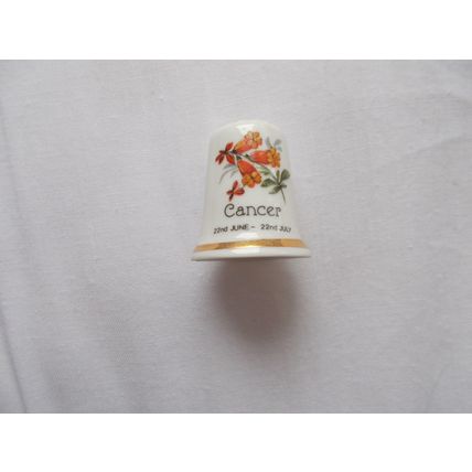 CANCER BIRTH SIGN / THIMBLE (16/10) #