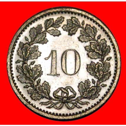 LIBERTY (1879-2022): SWITZERLAND ★ 10 RAPPEN 1981! DISCOVERY COIN! ★ LOW START★