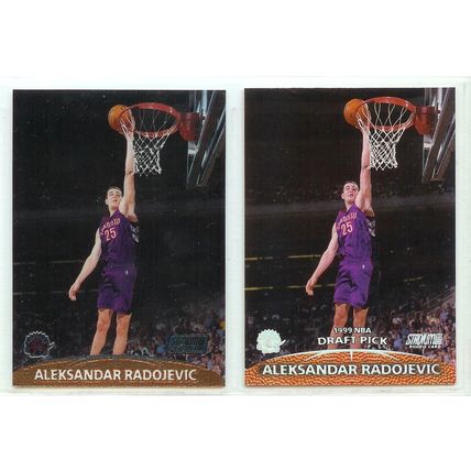 Aleksandar Radojevic 2x Rookie Cards Stadium Club/Chrome
