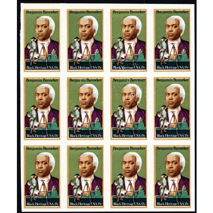 1804, Mint NH 15¢ "Printers Waste" Imperforate Block of 12 Stamps - Stuart Katz
